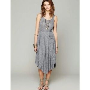 Free People FP Beach Starry Night Dress in Gray (Size S)